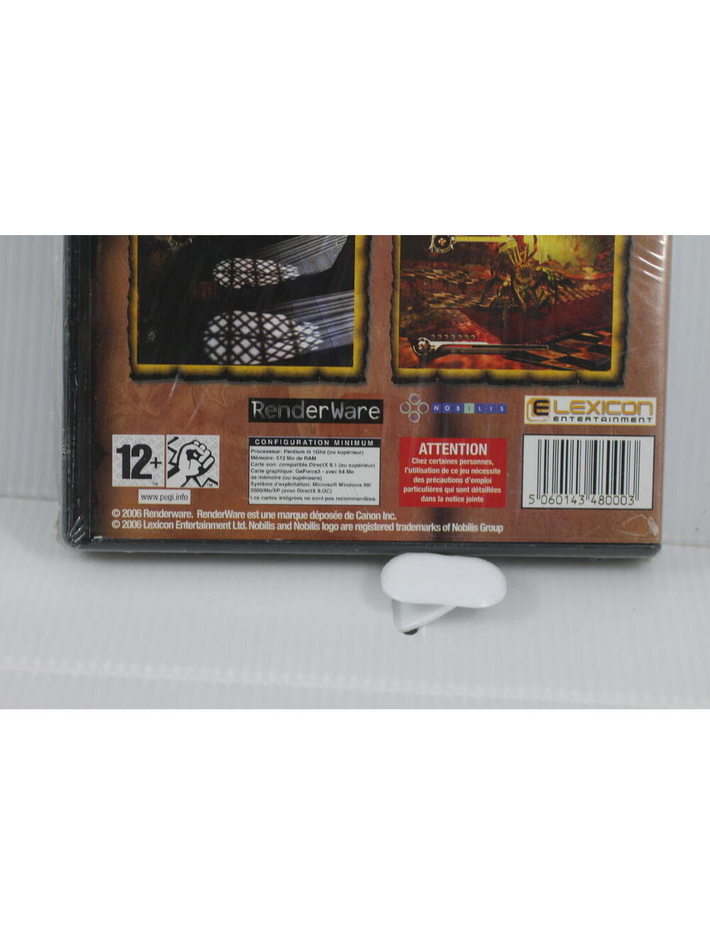Daemon Vector PC DVD Game very rare game sealed Français French - Picture 6 of 6